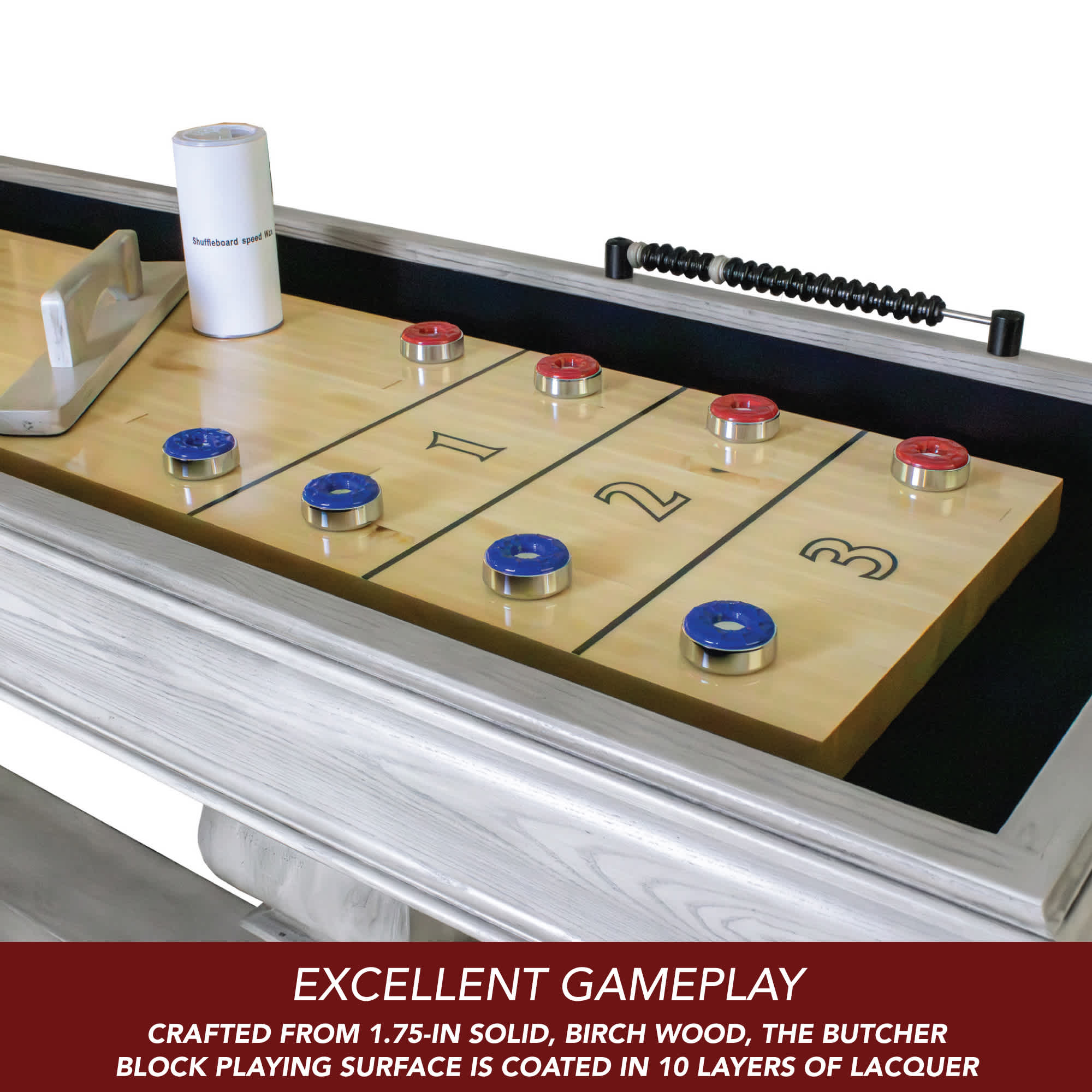 Hathaway Montecito 12-ft Shuffleboard Table