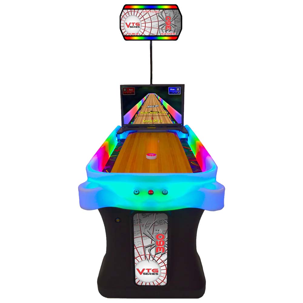 VTG Digital Shuffleboard Table by Spider 360