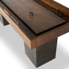 Four Hands Shuffleboard Table - Natural Brown Guanacaste