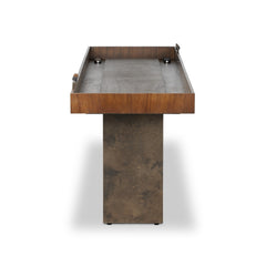 Four Hands Shuffleboard Table - Natural Brown Guanacaste