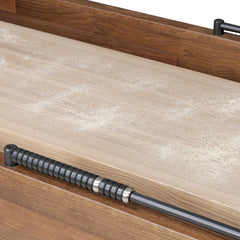 Four Hands District Eight Oak Shuffleboard Table