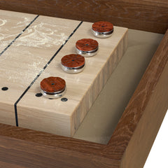 Four Hands District Eight Oak Shuffleboard Table