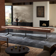 Four Hands District Eight Oak Shuffleboard Table