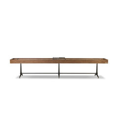 Four Hands District Eight Oak Shuffleboard Table