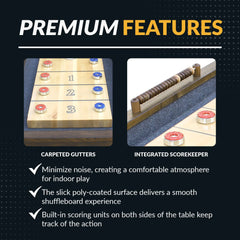 Hathaway Cheyenne Shuffleboard Table