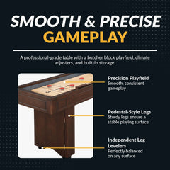 Hathaway Austin 9-ft Shuffleboard Table