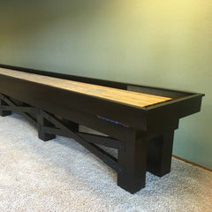 Rustic Shuffleboard Table by Champion Shuffleboards