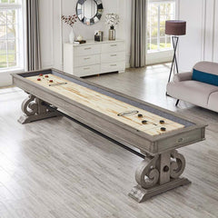 Barnstable 12ft Silver Mist Shuffleboard Table by Imperial