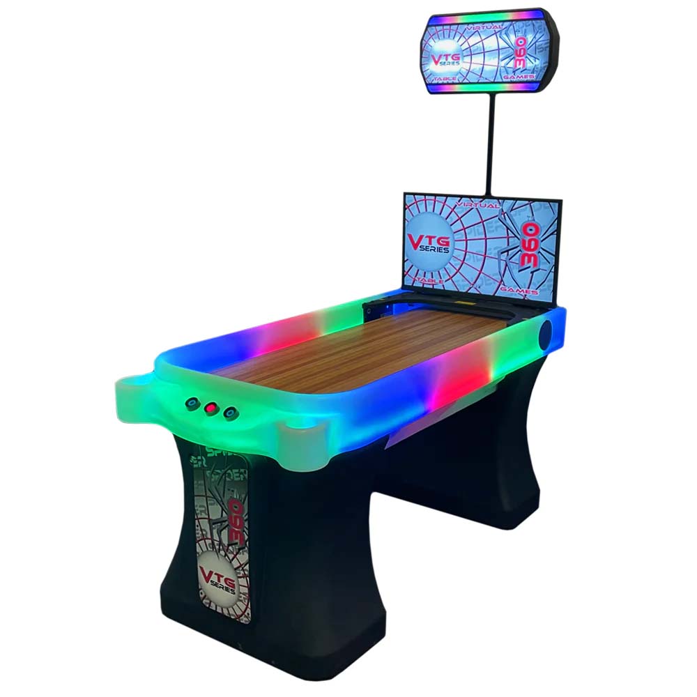 VTG Digital Shuffleboard Table by Spider 360